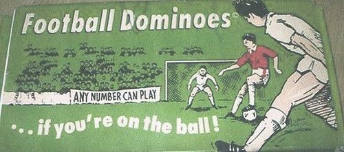 Football dominoes