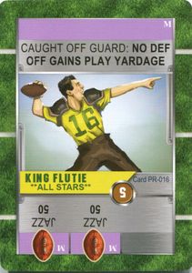 Football Highlights 2052: King Flutie Promo Card
