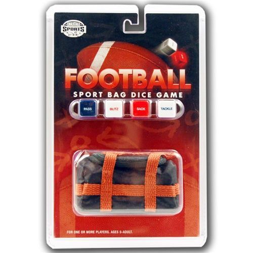 Football Sport Bag Dice Game