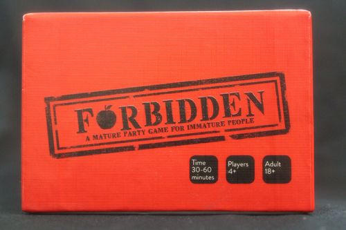 Forbidden: A Mature Party Game for Immature People