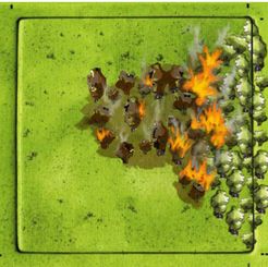 Forests: The Forest Fire (fan expansion for Carcassonne)