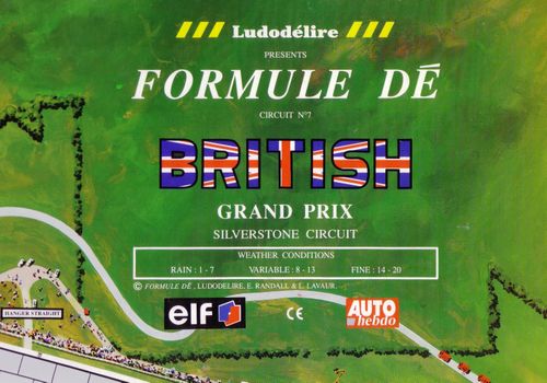 Formule Dé Circuit ? 7: BRITISH GRAND PRIX – Silverstone Circuit