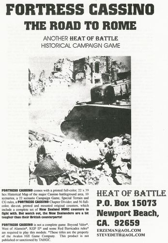 Fortress Cassino: The Road to Rome