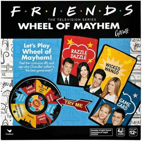 Friends Wheel of Mayhem Game