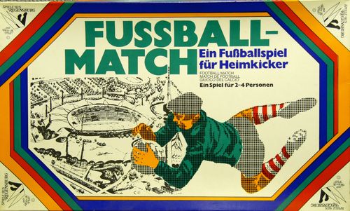 Fussball-Match Ein Fußballspiel für Heimkicker