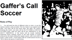 Gaffer's Call Soccer