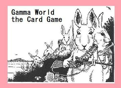 Gamma World the Card Game