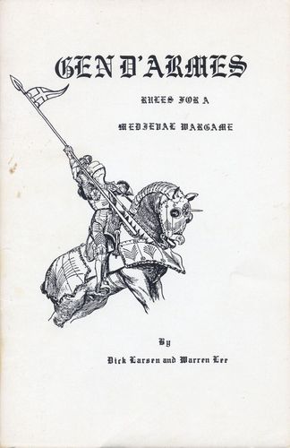 Gen D'Armes: Rules for a Medieval Wargame