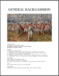 General Backgammon