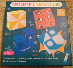 Geometric Emoji Cube