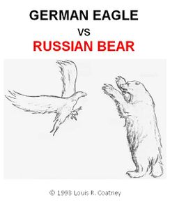 German Eagle vs. Russian Bear