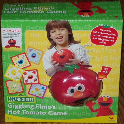 Giggling Elmo's Hot Tomato Game