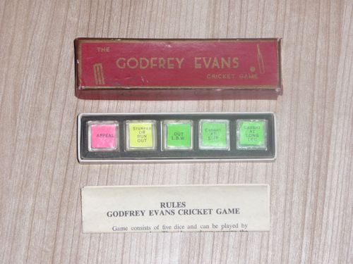 Godfrey Evans Cricket Game