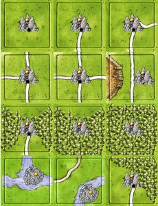 Gold Mines (fan expansion for Carcassonne)