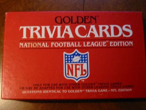 Golden Trivia Cards: National Football League Edition