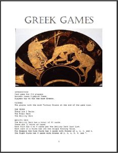 Greek Games