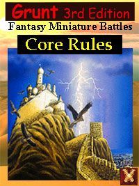 Grunt 3rd Edition: Fantasy Miniature Battles