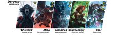 Guards of Atlantis II: Tabletop MOBA – Devoted Hero Pack