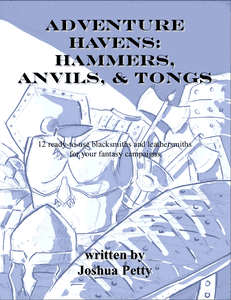 Hammers, Anvils, and Tongs