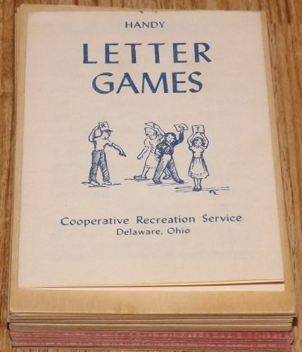 Handy Letter Games