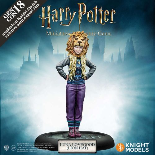 Harry Potter Miniatures Adventure Game: Luna Lovegood Lion Hat