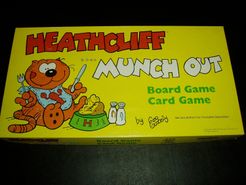 Heathcliff .... Munch Out Board Game Card Game