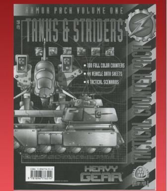 Heavy Gear Armor Pack Volume One: Tanks & Striders