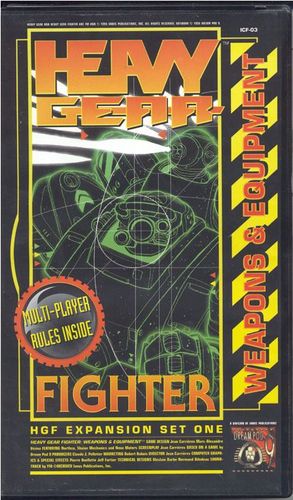 Heavy Gear Fighter: Weapons and Equipment