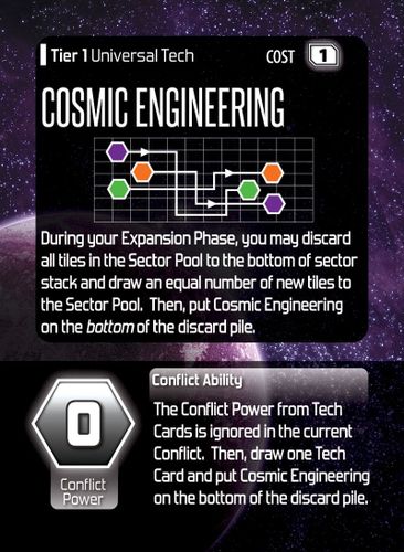 Hegemonic Promo Card: Cosmic Engineering