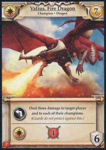 Hero Realms: Valius, Fire Dragon Promo Card