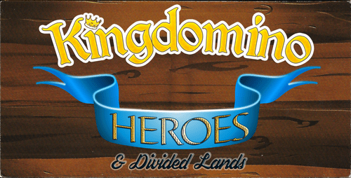 Heroes and Divided Lands (fan expansion for Kingdomino and Queendomino)