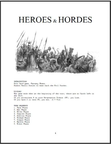 Heroes & Hordes