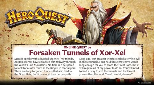 HeroQuest: Forsaken Tunnels of Xor-Xel