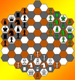Hexagonal Chess for three