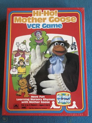 Hi Ho Mother Goose VCR Game