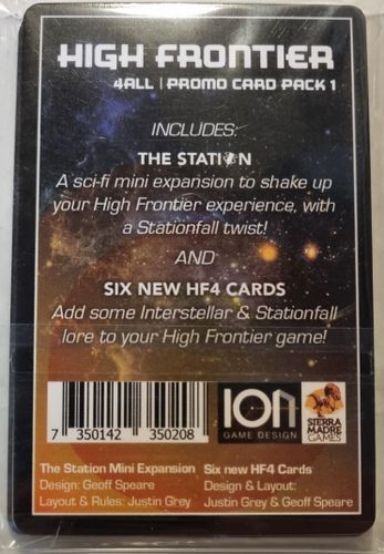 High Frontier 4 All: Promo Pack 1 – The Station Pack