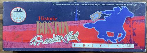 Historic Boston Freedom Trail Trivia Game