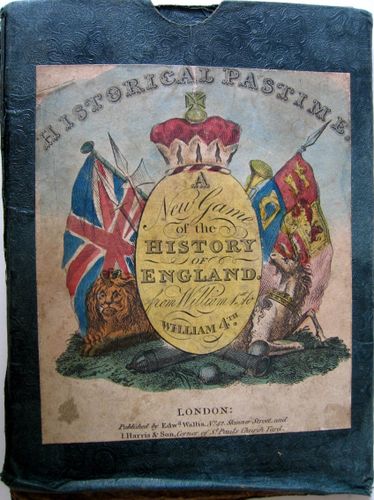 Historical Pastime a new game of the History of England from William I to William IV