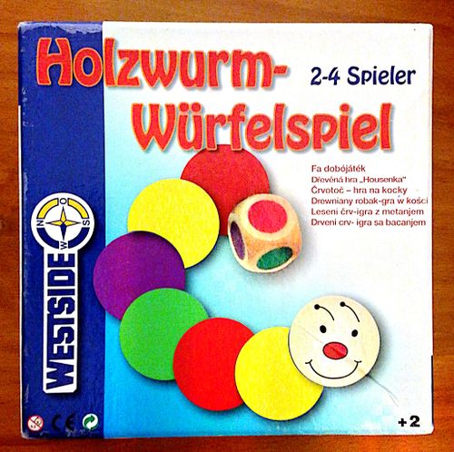 Holzwurm-Wurfelspiel