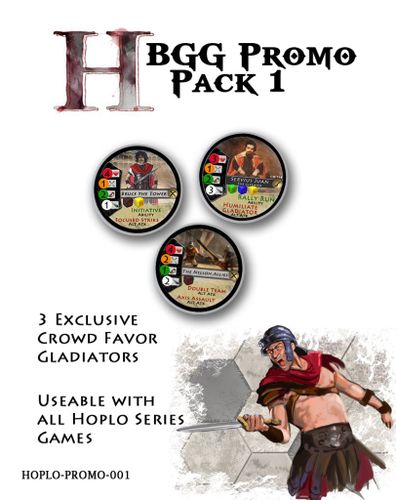 Hoplomachus: Crowd Favor Gladiators – BGG Promo Pack 1