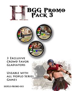 Hoplomachus: Crowd Favor Gladiators – BGG Promo Pack 3