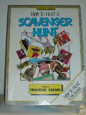 How to Host a Scavenger Hunt: Traveler Safari