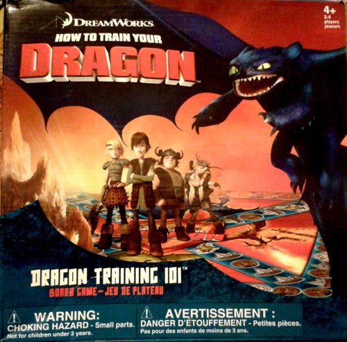 How to Train Your Dragon: Dragon Training 101 Board Game