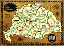 Hungary (fan expansion for Ticket to Ride)