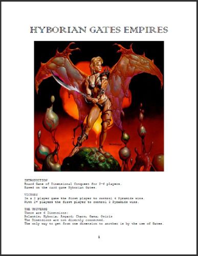Hyborian Gates Empires