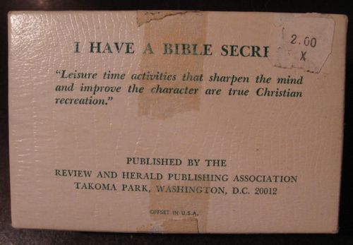I Have a Bible Secret