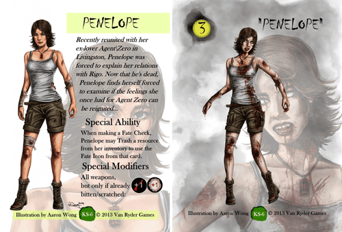 If I'm Going Down...: Penelope Character Card