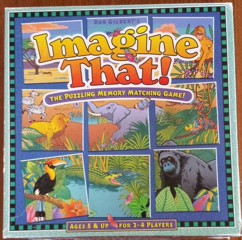 Imagine That! The Puzzling Memory Matching Game! African Safari Edition