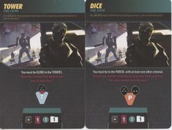 In Too Deep: Dice Tower Side Crime Promo Cards