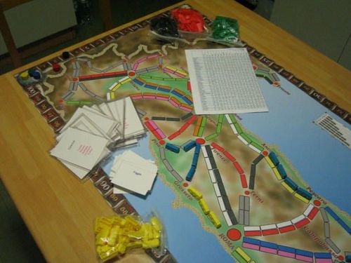 Italy (fan expansion for Ticket to Ride)